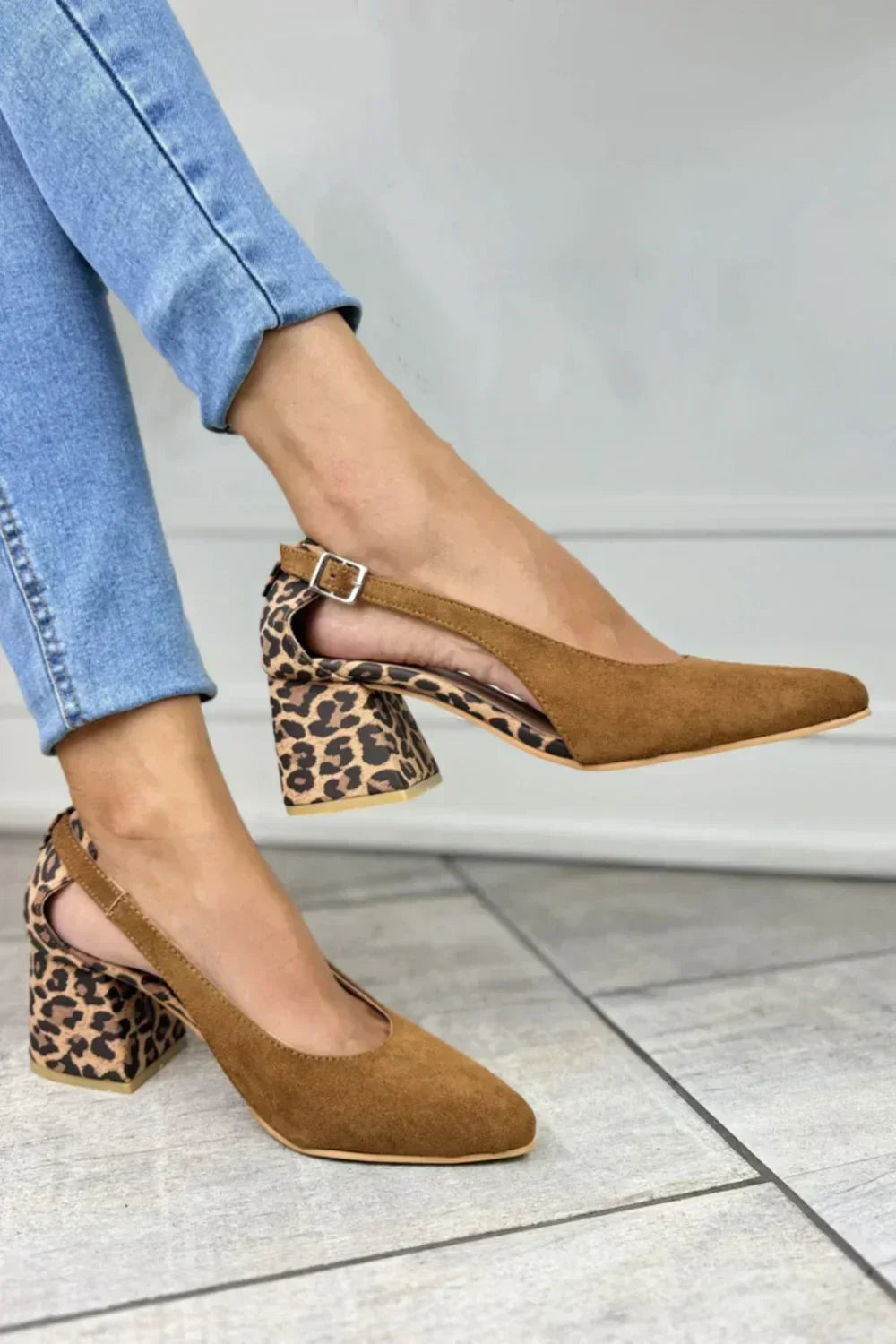Morgane | Women's Animal Print Pointed Toe Heel