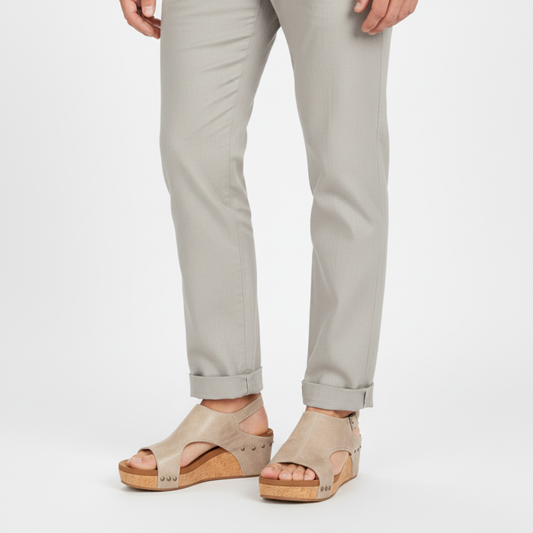 Sigrid | Women's Textured Cork Sandal