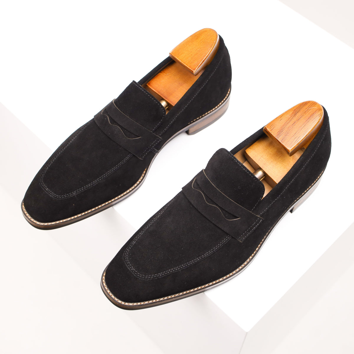 Frederik | Men's Suede Lace Up Loafer