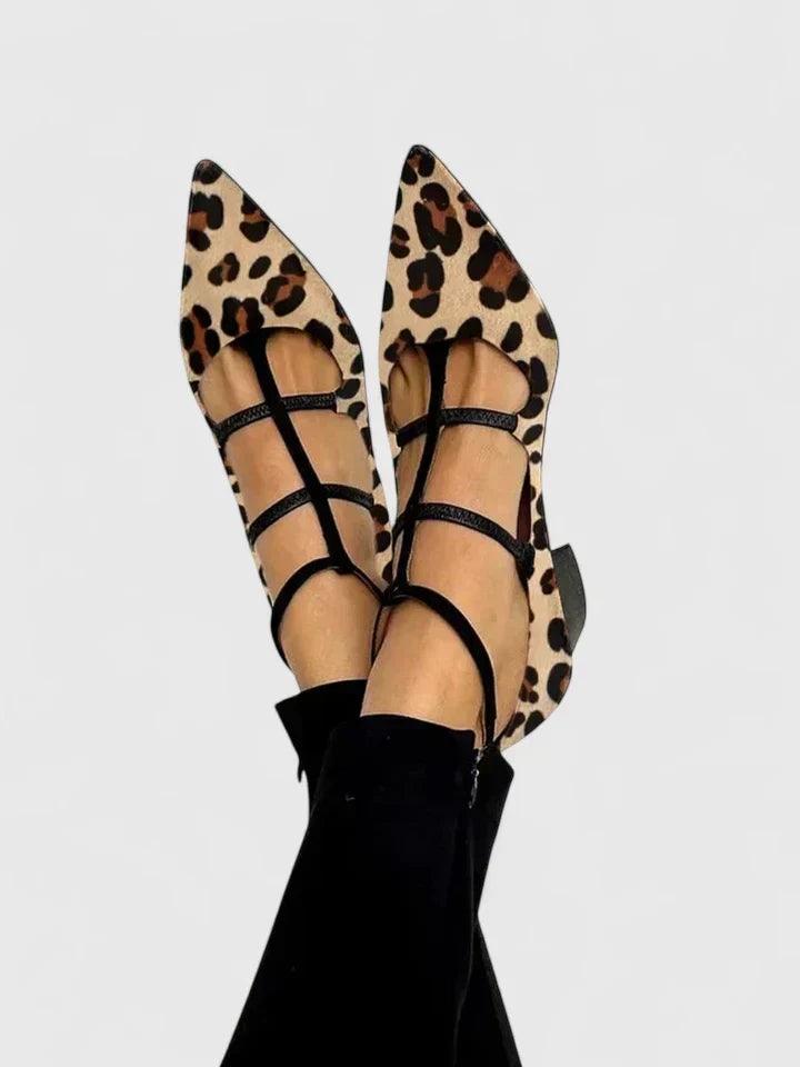 Roswitha | Women's Pointed Toe Ankle Strap Dress Shoe