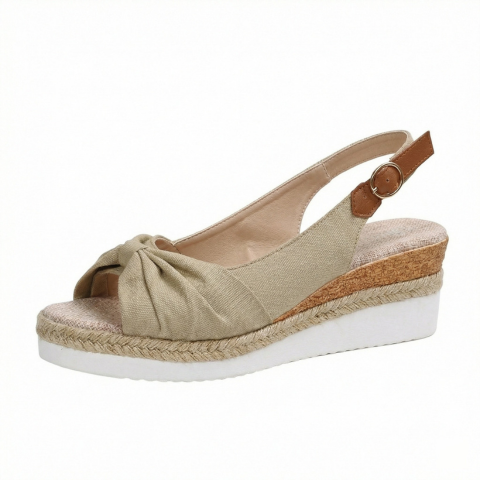 Ylva | Women's Knot Textured Sandal