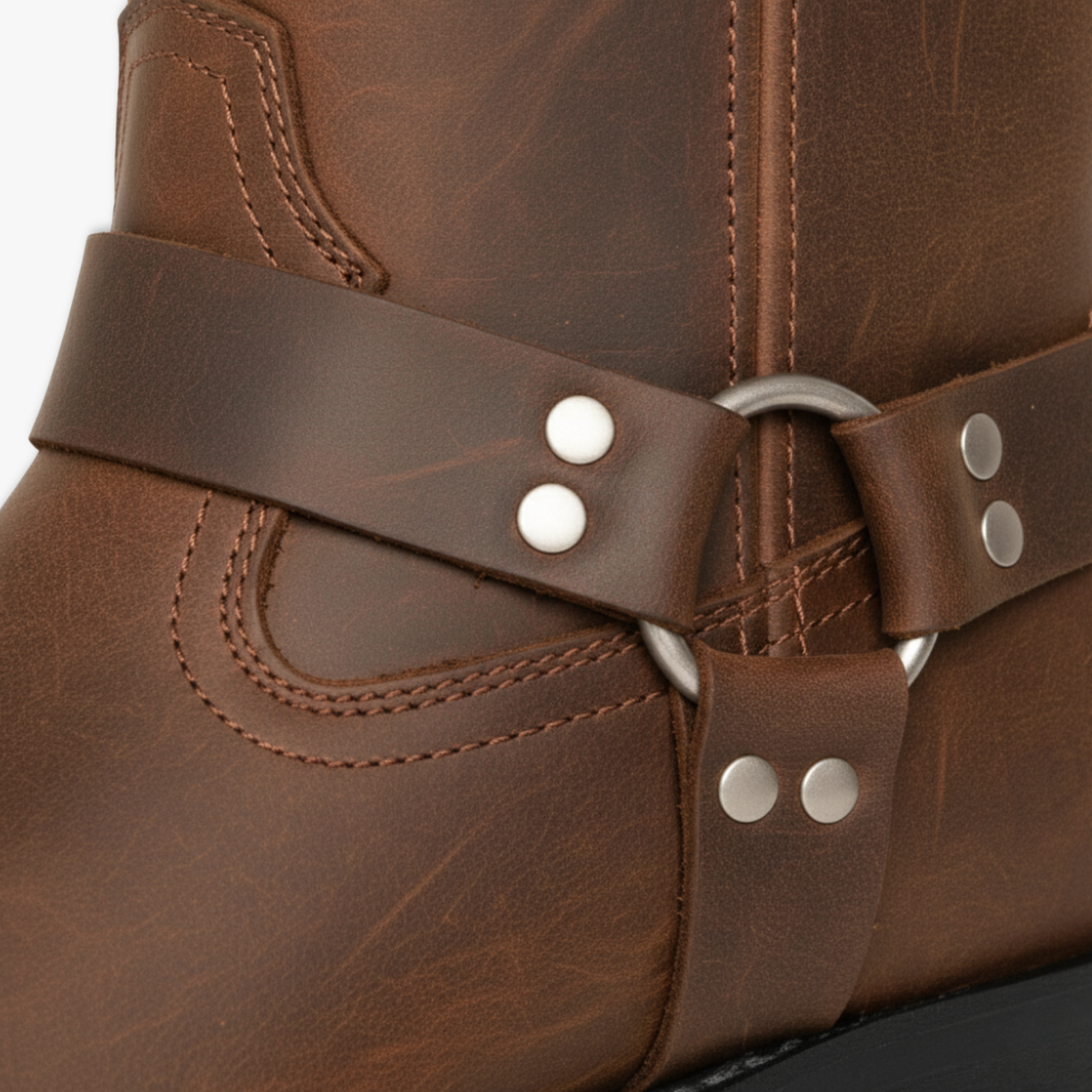 Peregrine | Men's Leather Look Lace Up Chelsea Boot