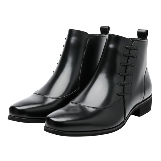 Arne | Men's Patent Flat Dress Shoe