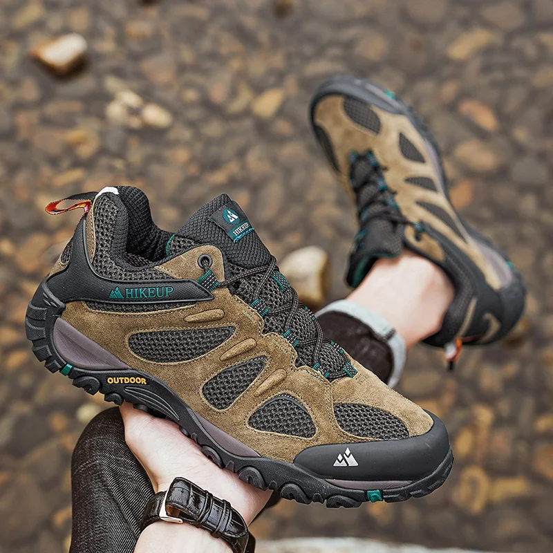 Yvette | Unisex Mesh Lace Up Hiking Shoe