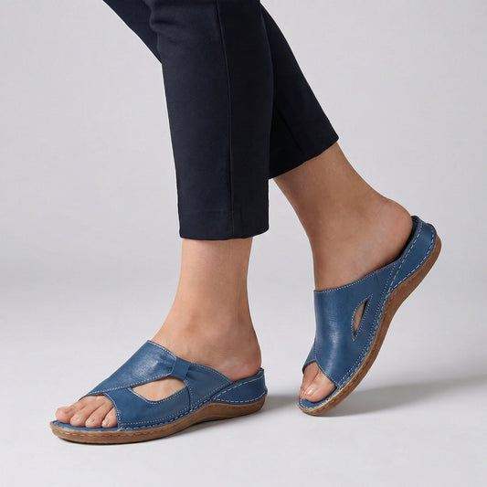 Tirza | Women's Cut Out Open Toe Slide