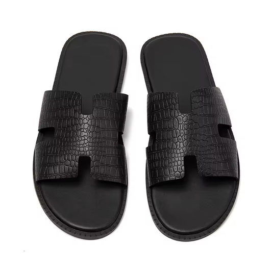 Boris | Men's Cut Out Textured Slide