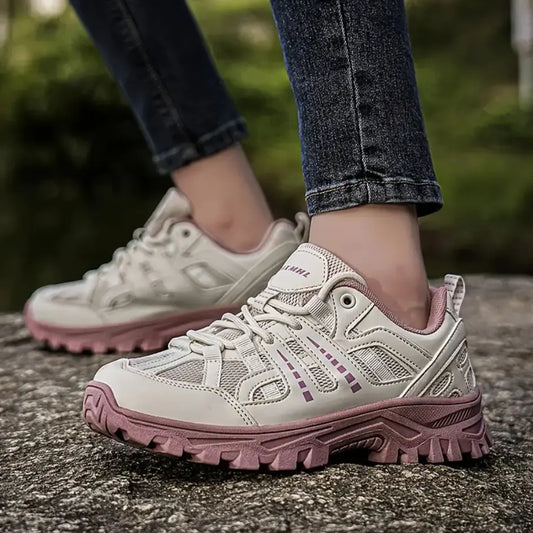 Alessia | Women's Mesh Lace Up Hiking Shoe