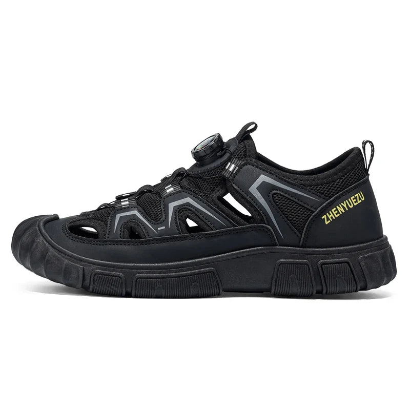 Quinn | Men's Leather Look Dial Water Shoe