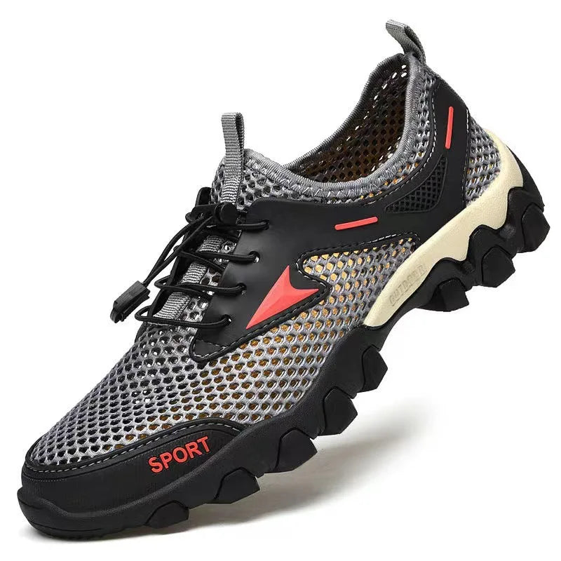 Hendrik | Men's Mesh Lace Up Hiking Shoe