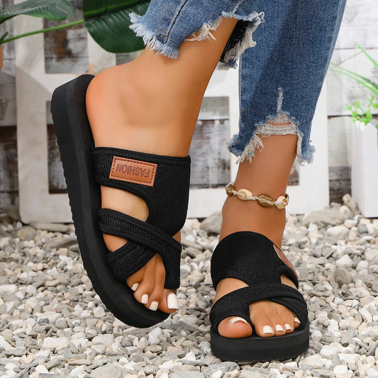 Ilse | Women's Textured Mesh Slide
