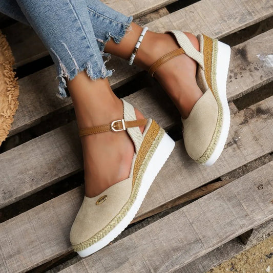 Jessamine | Women's Woven Textured Espadrille