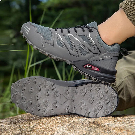 Ulrich | Men's Lace Up Grooved Hiking Boot