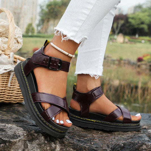 Wilma | Women's Platform Contoured Sandal