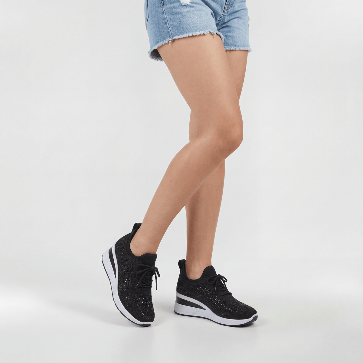 Merel | Women's Set Stones Mesh Sneaker