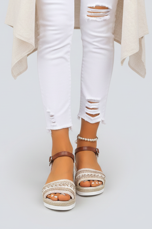 Lyra | Women's Woven Textile Espadrille