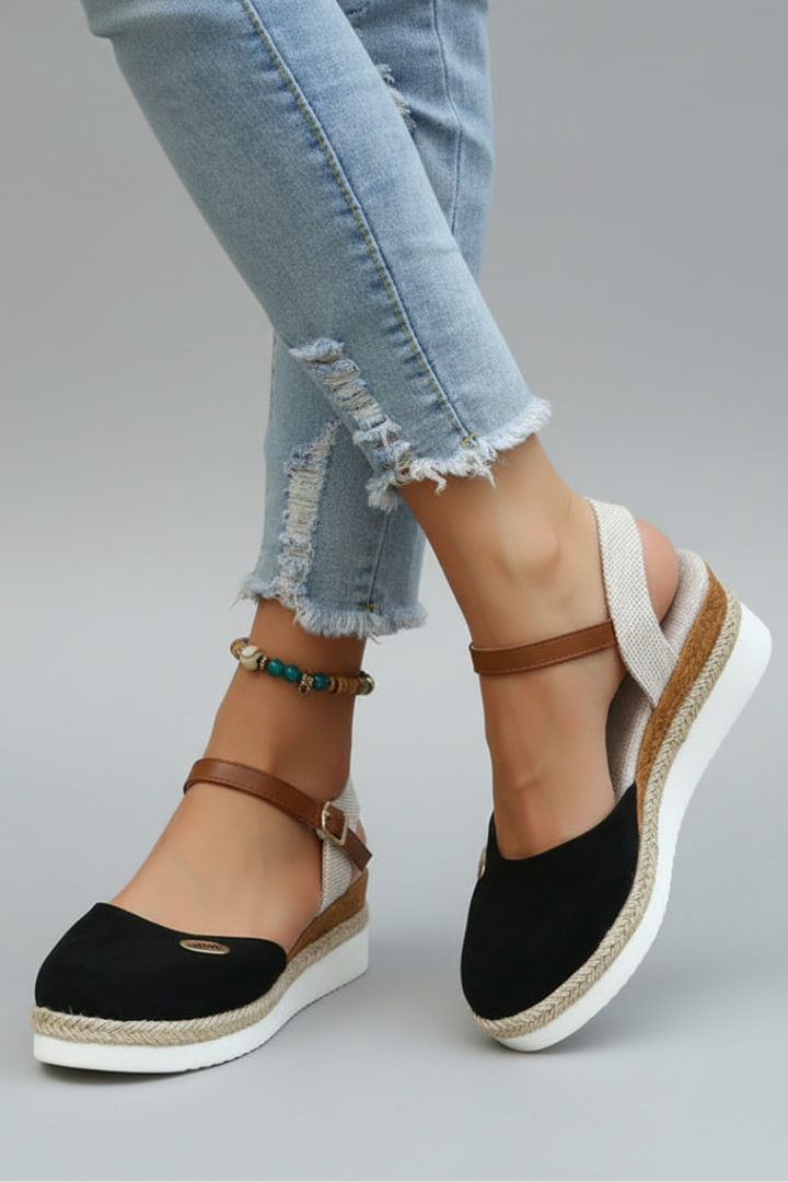 Jacinta | Women's Textile Slingback Strap Espadrille
