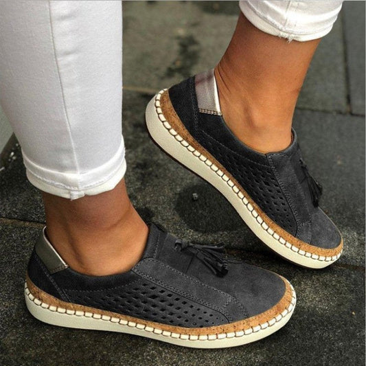 Agatha | Women's Woven Flat Profile Slide