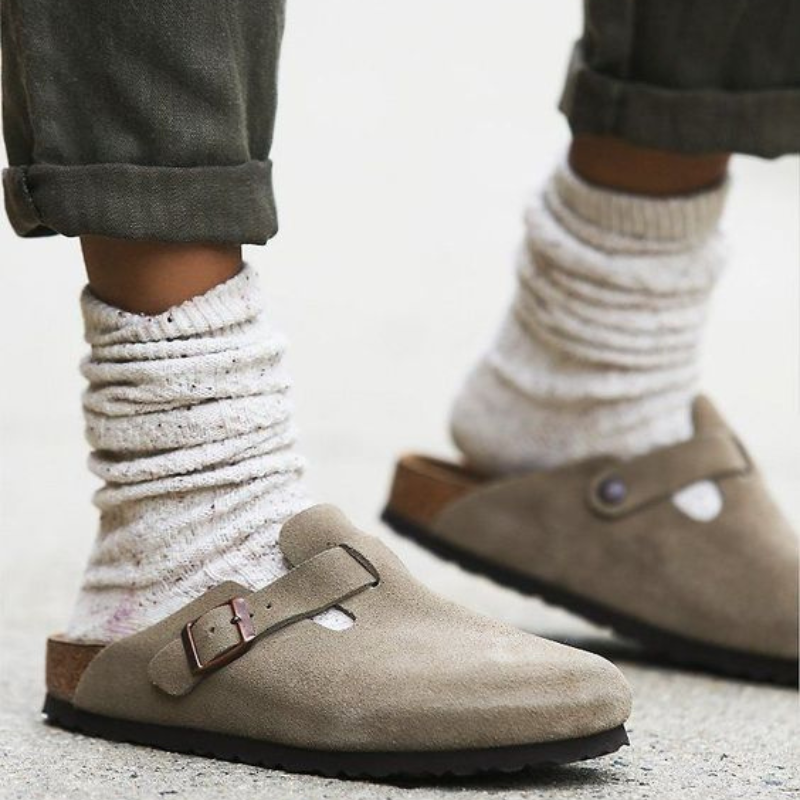 Anselm | Men's Textured Cork Mule