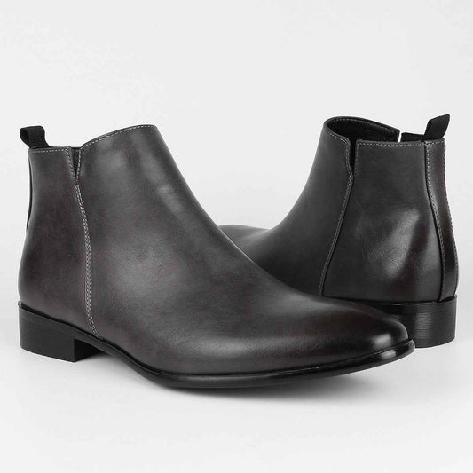 Eamon | Men's Lace Up Buckle Strap Chelsea Boot