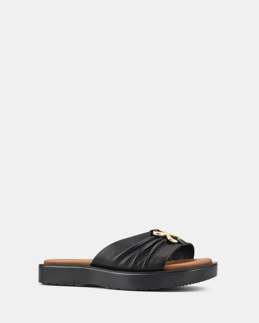 Freya | Women's Textured Open Toe Slide