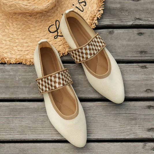 Giulia | Women's Knit Pointed Toe Dress Shoe