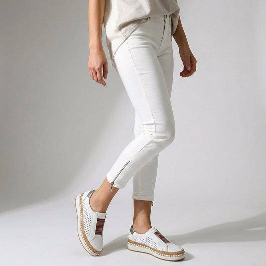 Carolina | Women's Perforated Suede Loafer