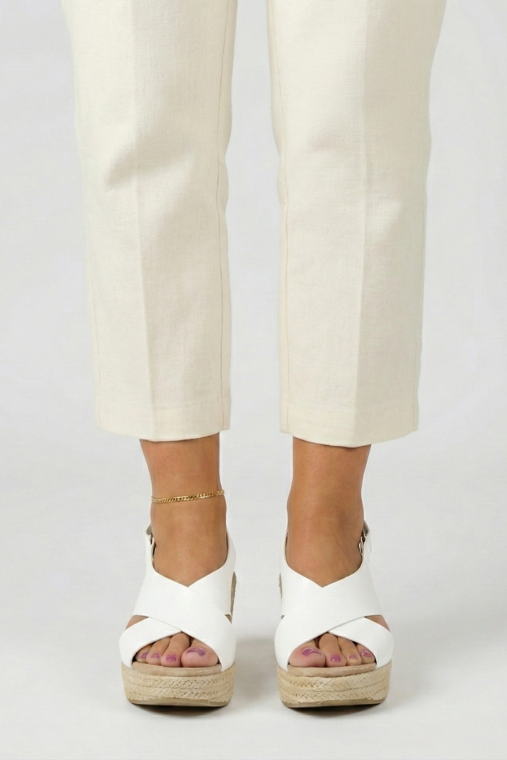 Luisa | Women's Open Toe Slingback Strap Espadrille
