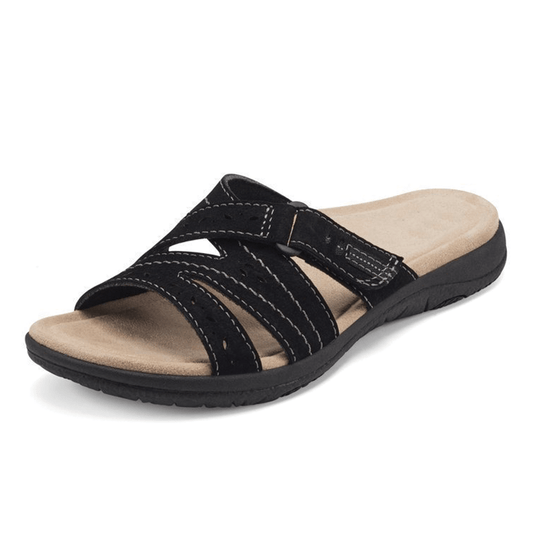 Constance | Women's Canvas Open Toe Sandal