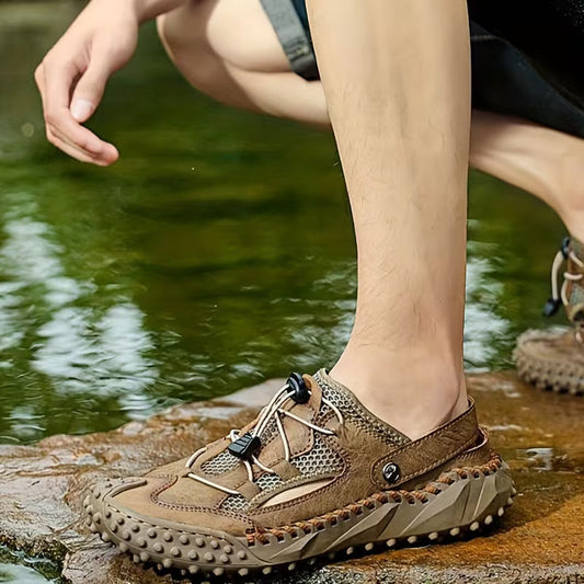 Derek | Men's Cut Out Textured Water Shoe