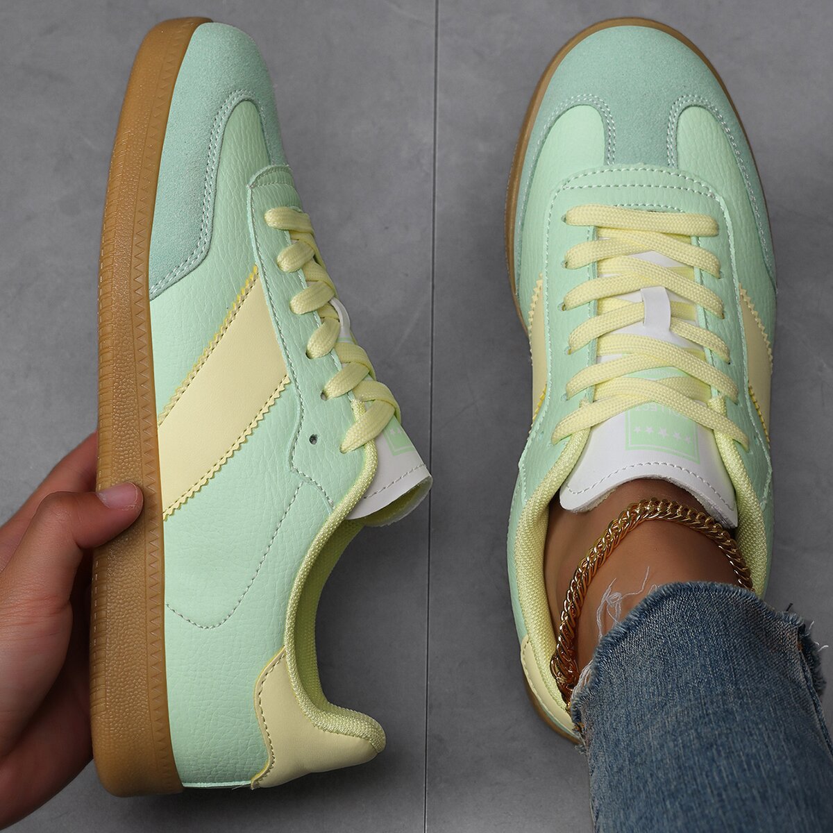 Ottilia | Women's Textile Lace Up Sneaker