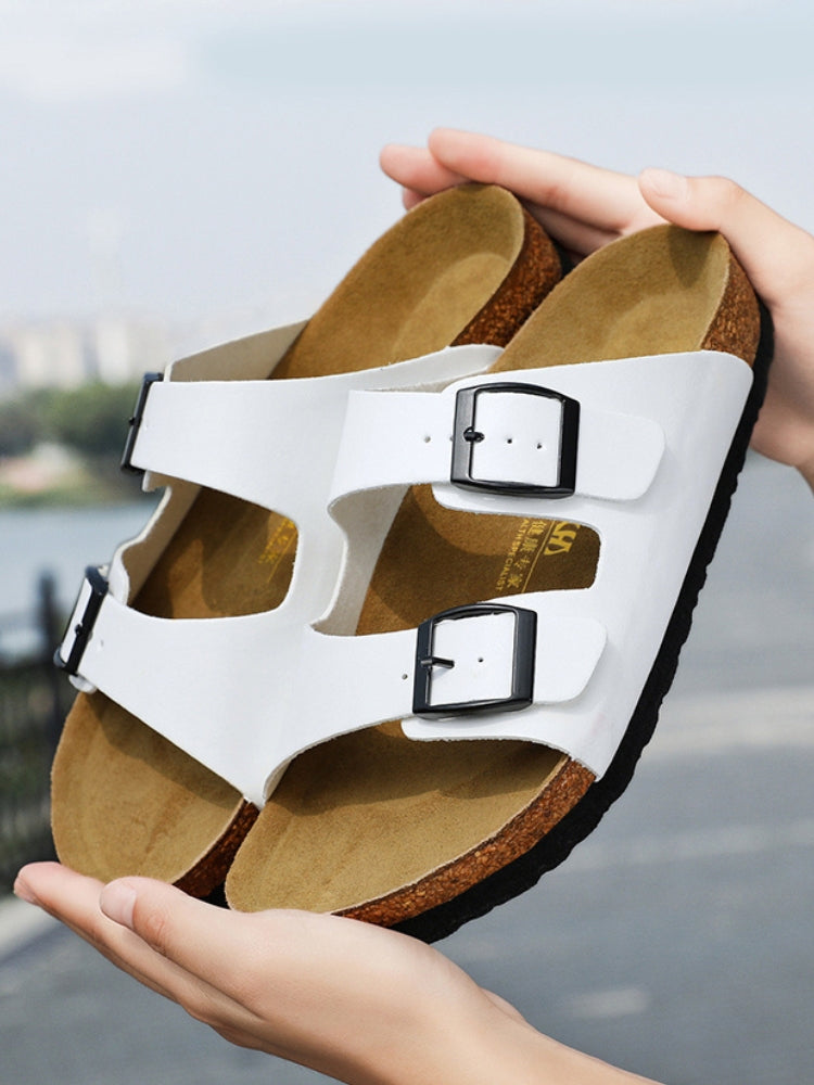 Philip | Men's Cork Flat Profile Slide