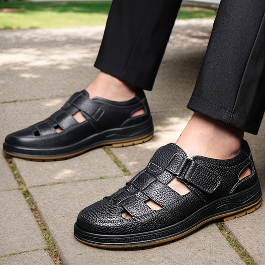 Pieter | Men's Cut Out Textured Sandal