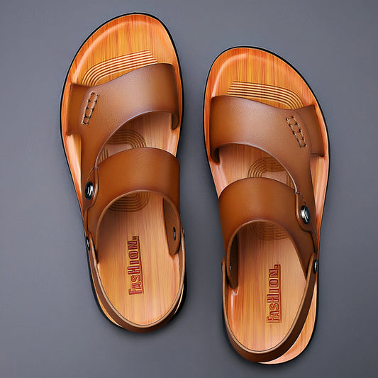 Raymond | Men's Open Toe Buckle Strap Slide