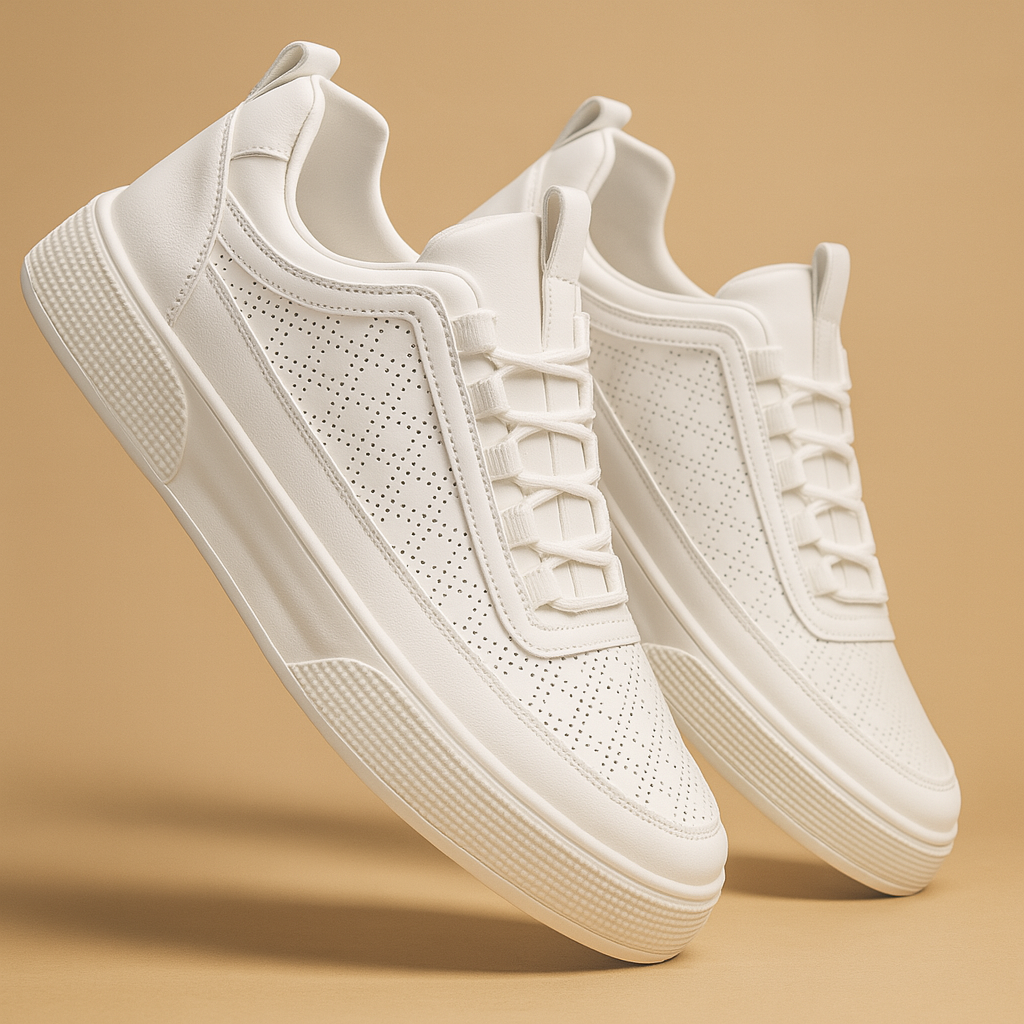 Roald | Men's Smooth Flat Profile Sneaker