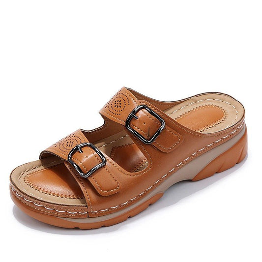 Tove | Women's Perforated Open Toe Slide