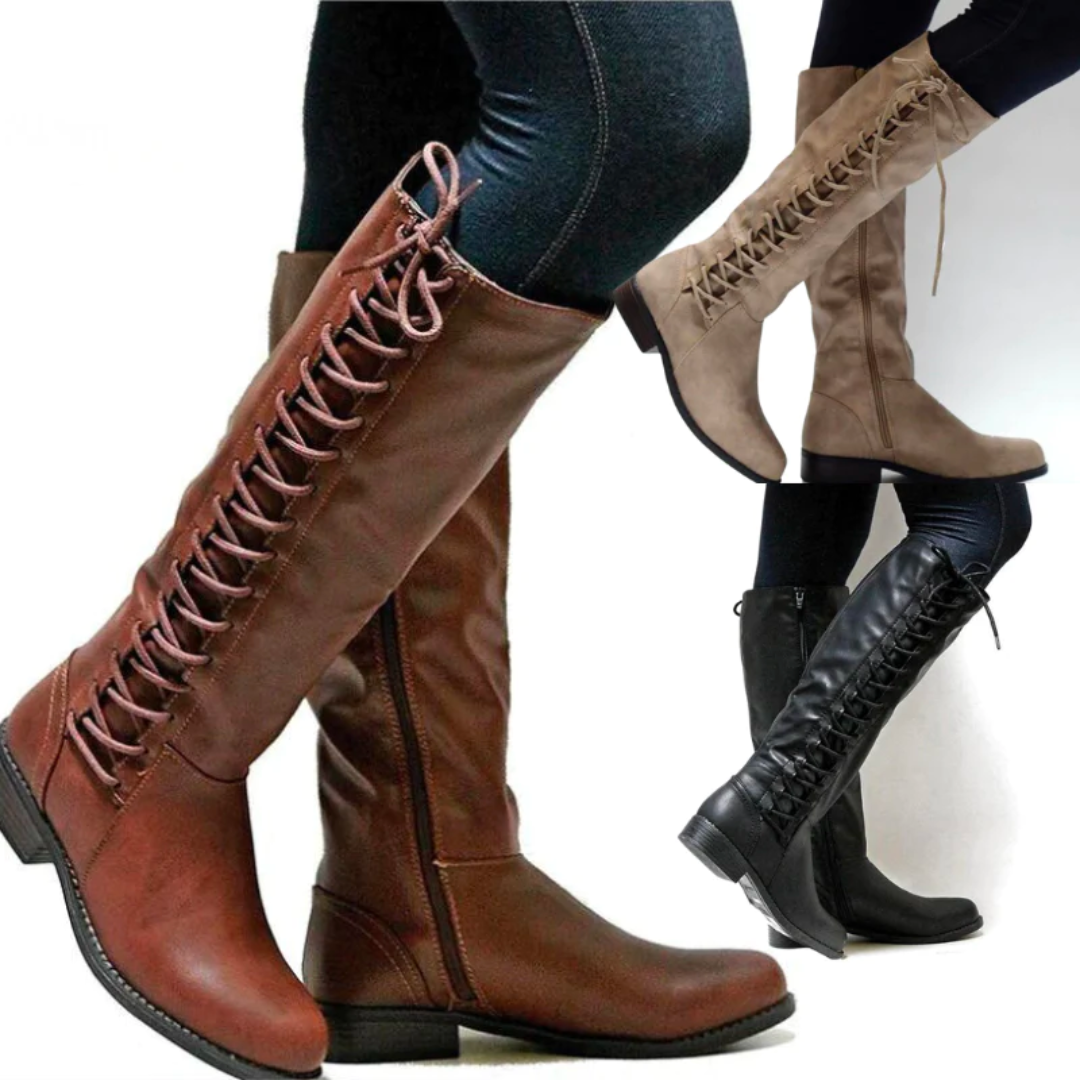 Zoe | Women's Smooth Wide Fit Boot