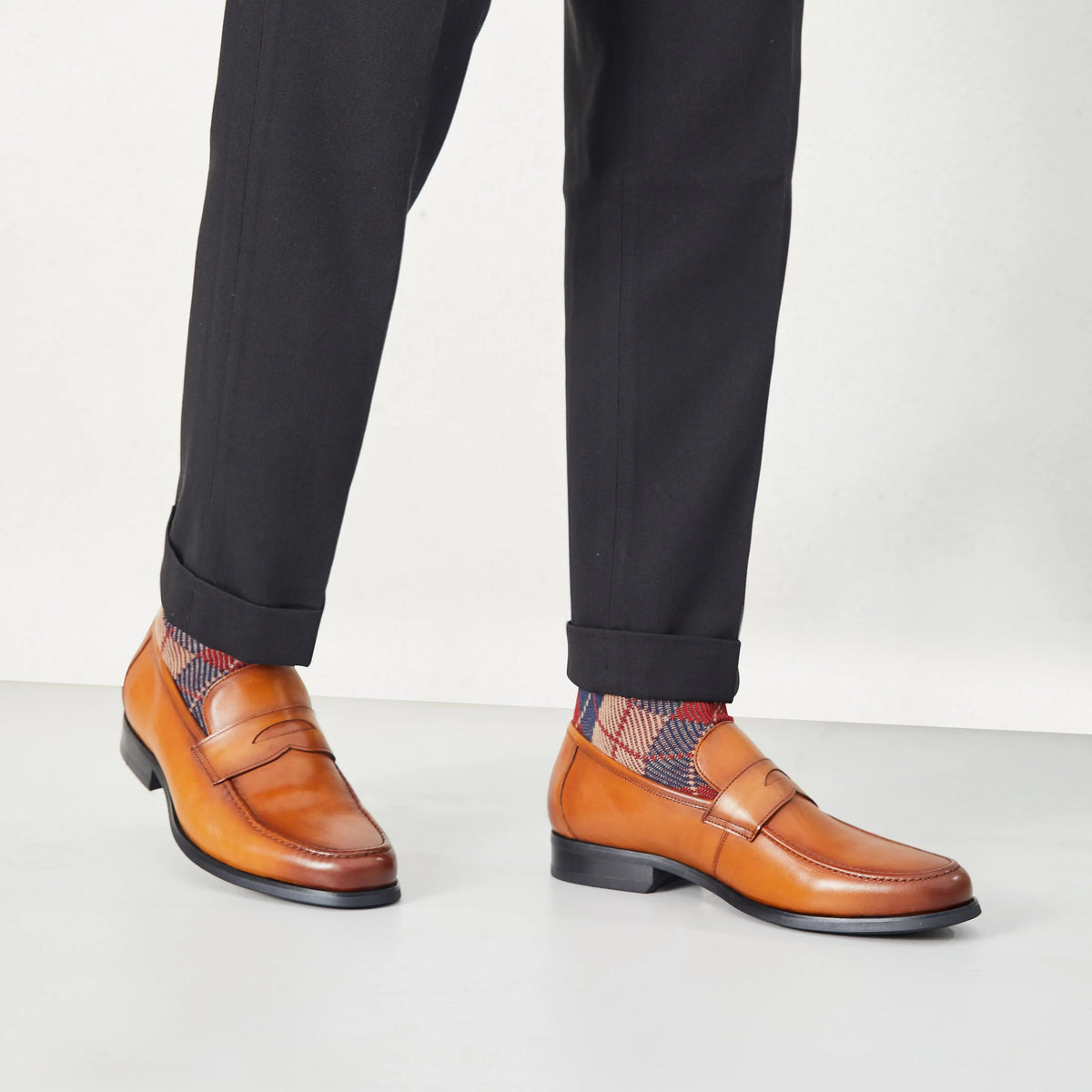 Hadrian | Men's Leather Slip on Loafer