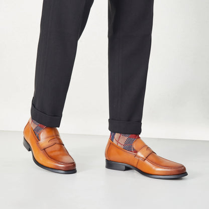 Hadrian | Men's Leather Slip on Loafer