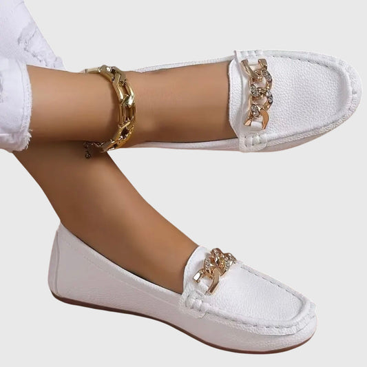 Ursula | Women's Chain Synthetic Loafer