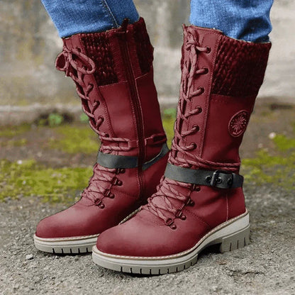 Roxana | Women's Textured Synthetic Boot
