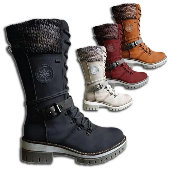 Roxana | Women's Textured Synthetic Boot