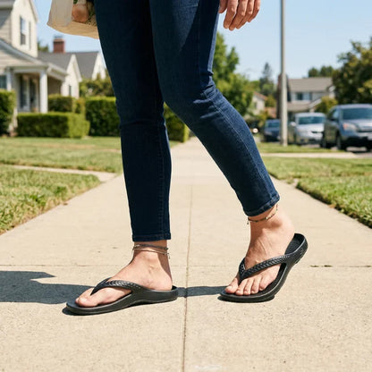 Gerda | Women's Textured Toe Post Flip Flop