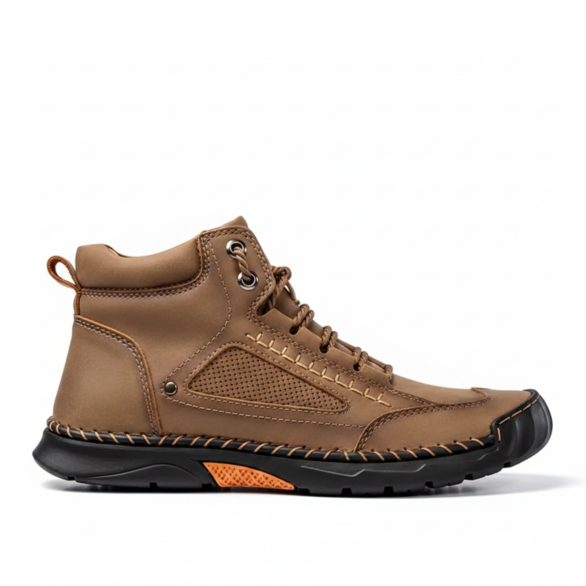 Hamish | Men's Smooth Wide Fit Hiking Boot