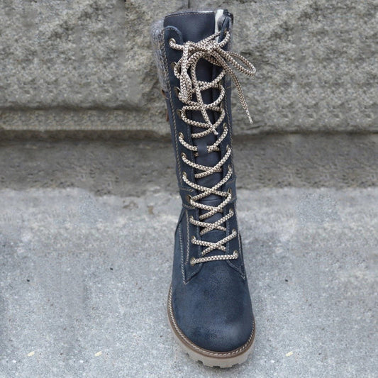 Paulina | Women's Textured Synthetic Winter Boot