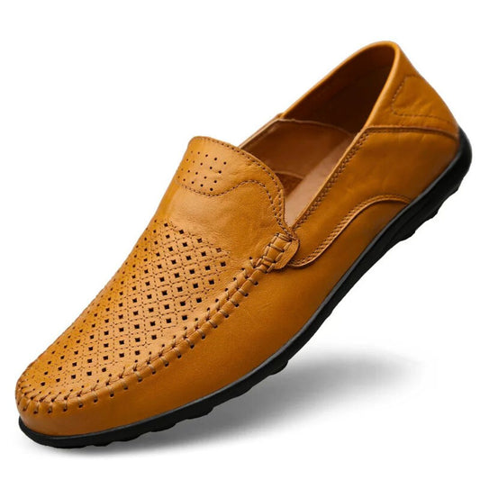 Gunnar | Men's Perforated Leather Loafer