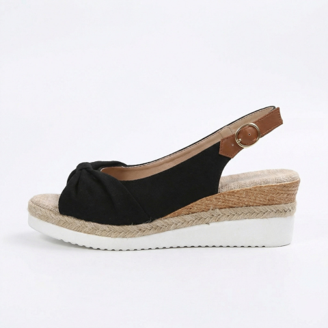 Ylva | Women's Knot Textured Sandal