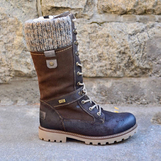 Paulina | Women's Textured Synthetic Winter Boot