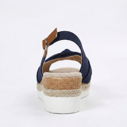 Ylva | Women's Knot Textured Sandal