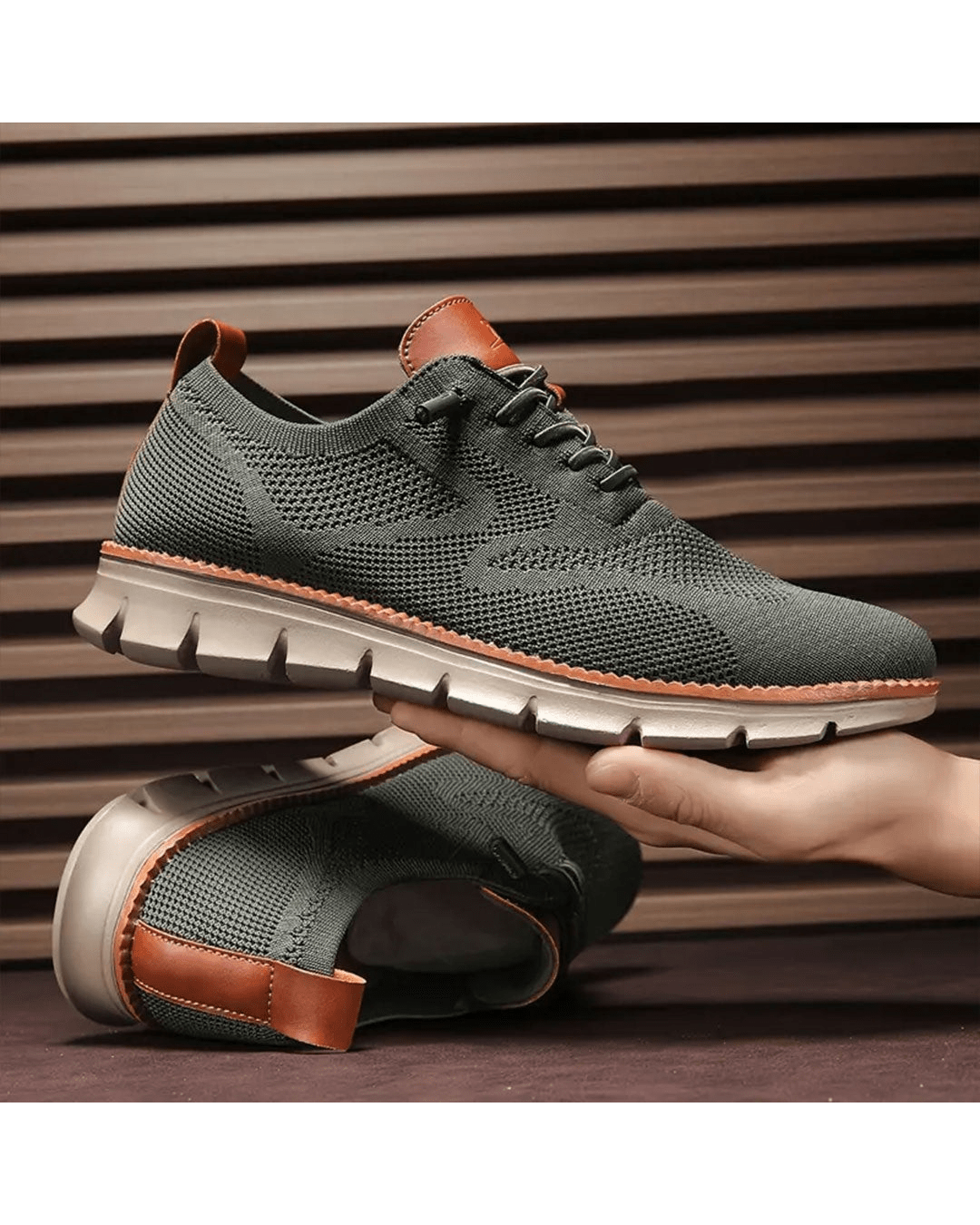 Daniel | Men's Textured Mesh Sneaker