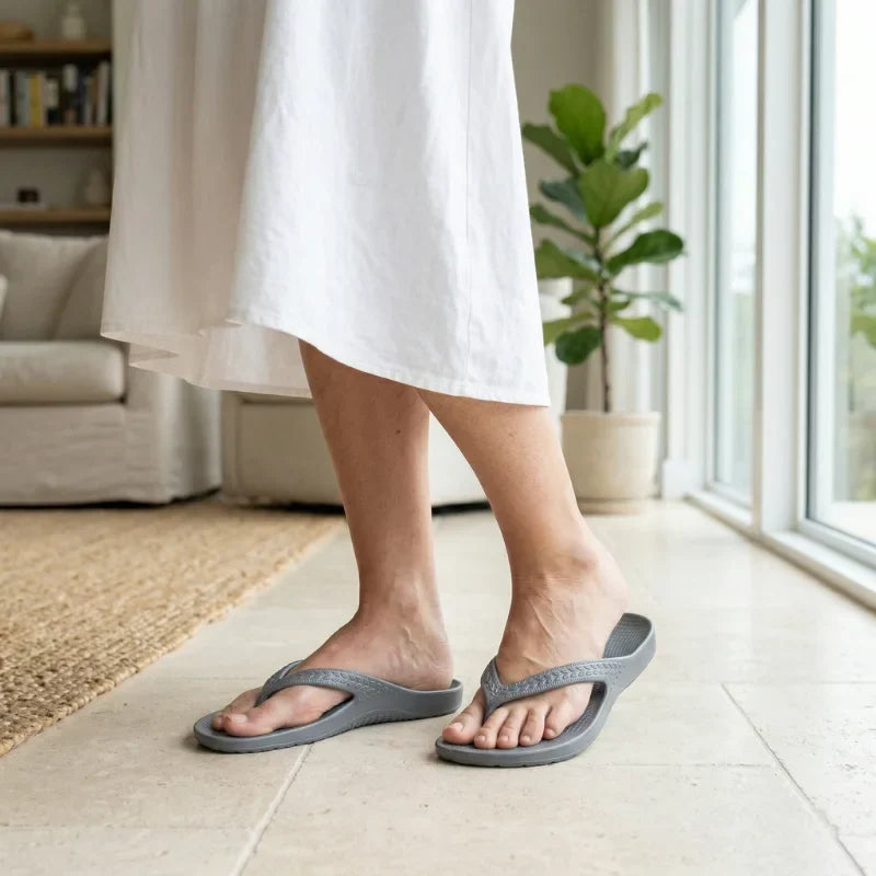 Gerda | Women's Textured Toe Post Flip Flop
